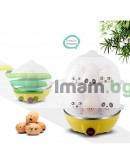 Яйцеварка за едновременно варене на 7 или 14 яйца